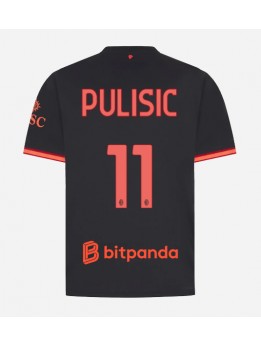 AC Milan Christian Pulisic #11 Ausweichtrikot 2026-27 Kurzarm AC Milan Christian Pulisic #11 Ausweichtrikot 2026-27 Kurzarm